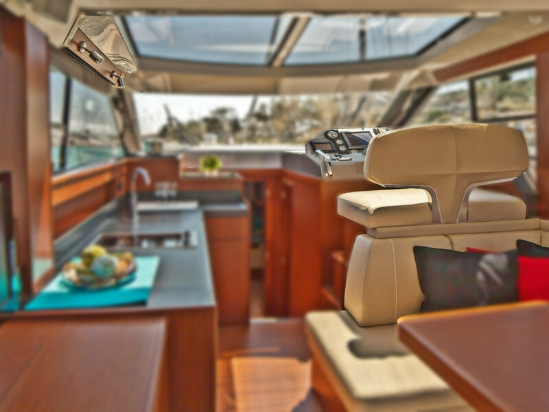 nco (317) seat on a yacht-317